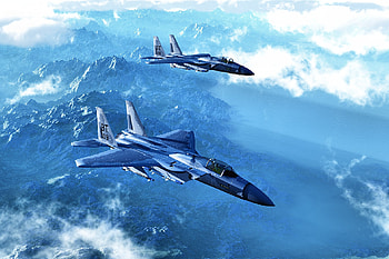 Jets in Air, beautiful, , in air, jets HD wallpaper