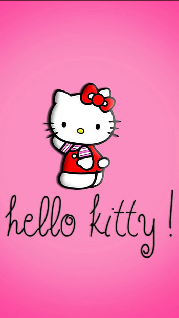 Kawaii Hello Kitty: Pink Anime , Anime, Hello Kitty HD phone wallpaper