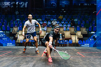 Ali Farag and Tarek Momen, Squash (Sport) HD wallpaper