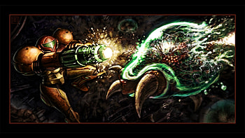 Metroid Computer , Backgrounds | | ID . HD wallpaper