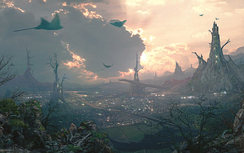 Fantasy Art Scenery XI, beautiful, fantasy, art HD wallpaper