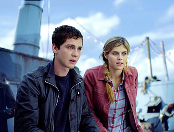Logan Lerman (Percy Jackson), Michel Sellers post, Young film star, Percy Jackson protagonist HD wallpaper