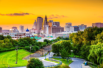 Building, Connecticut, Hartford, Road, , City, Sunset, Tree, Cities HD wallpaper