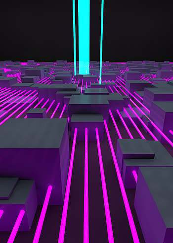 Structure, 3D, Lines, Cuba HD phone wallpaper