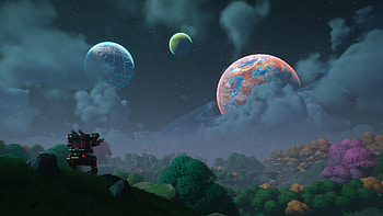 Lightyear Frontier Game | Extraterrestrial Landscape, video game, Lightyear Frontier HD wallpaper
