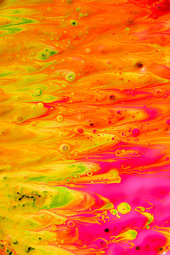 Abstract, Divorces, Multicolored, Motley, Paint, Liquid, Distortion HD phone wallpaper