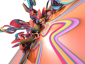 3d art, abstact, 3d, art HD wallpaper