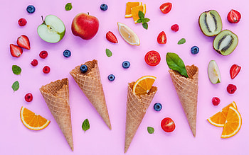 Ice Cream, dessert, food, treat HD wallpaper