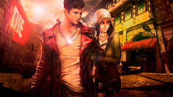 Devil May Cry 5 Dante X Kat, devil-may-cry-5, 2019-games, games HD wallpaper