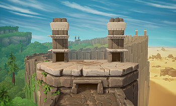Rivals 2: Scenic Battle Arena in Ultra, video game, Rivals 2 HD wallpaper