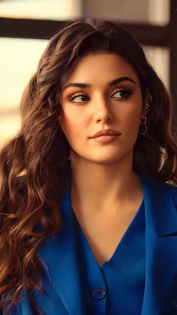 Hande ercel, turkish actress HD phone wallpaper