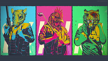 | Background ID:678620. Video Game Hotline Miami HD wallpaper