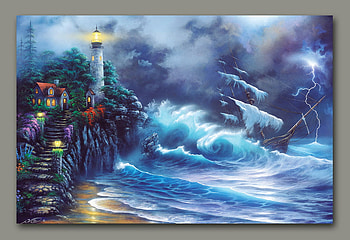 REVENGE OF THE SEA, sea, waves, ship, revenge, ocea HD wallpaper