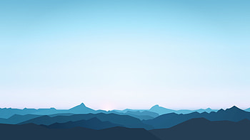 Minimalist Blue, Calm Minimalist HD wallpaper