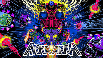 Akka Arrh Key Art Banner, video game, Akka Arrh HD wallpaper