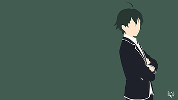 ... Hikigaya Hachiman | Oregairu Minimalist Anime by Lucifer012 HD wallpaper