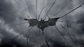 Iconic Batman Symbol, batman, superheroes, behance, artwork, artist, digital-art, art, logo HD wallpaper
