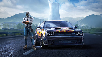 Pubg Dodge Challenger Srt Hellcat, pubg, games, 2023-games, dodge-challenger HD wallpaper