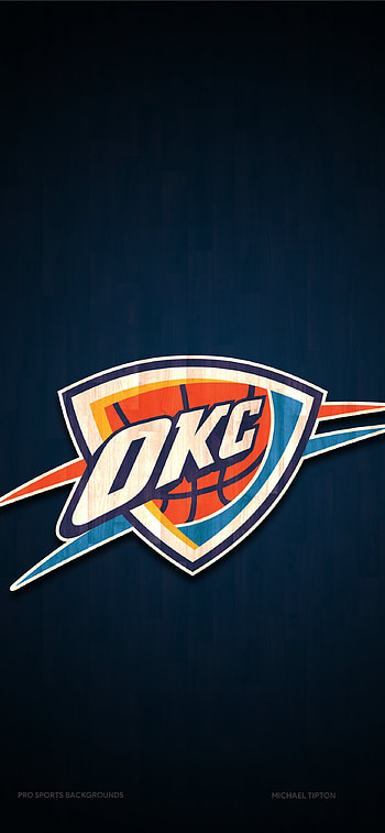 Oklahoma City Thunder, , NBA team, Sports team HD phone wallpaper