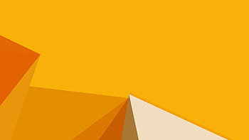 Abstract Orange Shapes, abstract, orange, shapes, material HD wallpaper