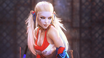 Harley Quinn Comic Fanart, harley-quinn, superheroes, artist, artwork, digital-art, deviantart HD wallpaper