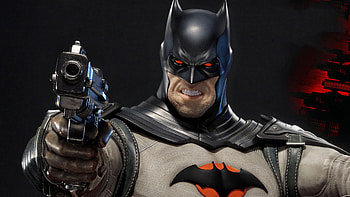 Batman With Gun, batman, superheroes HD wallpaper