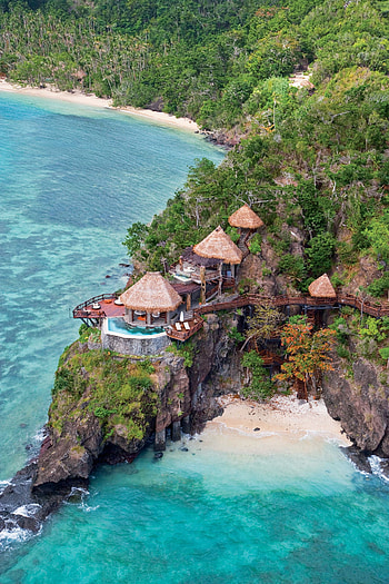 Exclusive private island, Laucala Island paradise, Luxury resort escape, Beautiful secluded beaches HD phone wallpaper