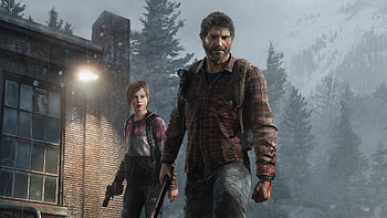 The Last of Us Game cover artwork, Video games architecture HD wallpaper