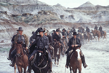 The Posse, horses, men, hunt, mountains, sheriff HD wallpaper