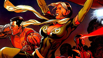 comics, Wolverine, X Men, Cyclops, Marvel Comics, Rogue (character) / and Mobile Backgrounds HD wallpaper