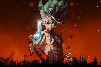 Dr. STONE, Anime series, , Backgrounds HD wallpaper