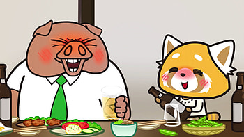 Aggretsuko trivia, Netflix's kawaii counterculture, Red panda , Red panda background HD wallpaper
