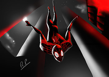Milesmorales, spider-man-miles-morales, spiderman, superheroes, artist, artwork, digital-art, deviantart HD wallpaper