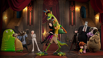 Main characters, Hotel Transylvania: Transformania HD wallpaper