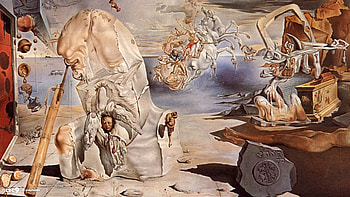 The Apotheosis of Homer, Salvador Dali HD wallpaper