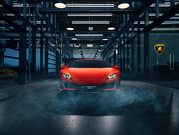 Orange Lamborghini Huracan New, lamborghini-huracan, lamborghini, cars HD wallpaper