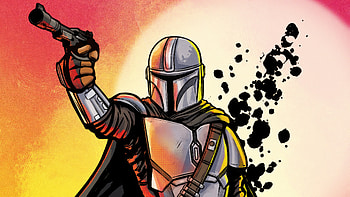 The Mandalorain Comic Poster, the-mandalorian-season-3, the-mandalorian, tv-shows, star-wars, artstation HD wallpaper