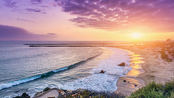 Corona Del Mar Newport Beach , beach, nature, sky, graphy HD wallpaper