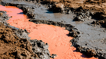 Neon Mud River — Ultra, mud, soil HD wallpaper