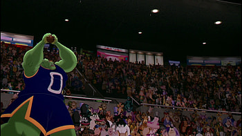 Bang about to pass the ball to Pound. | Nerdlucks/Monstars | Pinterest | Space jam HD wallpaper