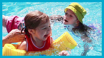 KIDS Swim In The Swimming Pool - GIRLS PLAYING VLOG- Water Gun Fight - YOUTUBE VIDEO HD wallpaper
