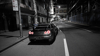 Nissan Skyline Gtr R34 HD wallpaper