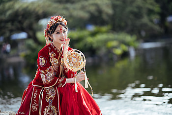 Asian, Woman HD wallpaper