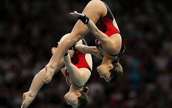 the Olympic diving... pic source . HD wallpaper
