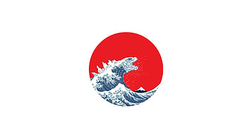 tsunami, movie, Godzilla HD wallpaper