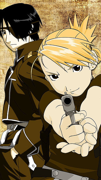 Riza n roy, anime HD phone wallpaper