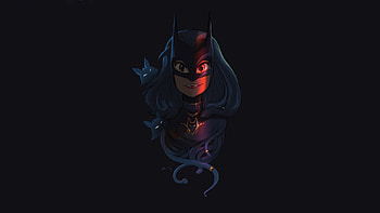 Cat Woman Minimal Fanart , catwoman, superheroes, artist, artwork, digital-art, artstation, minimalism, minimalist HD wallpaper
