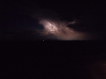 Stormy Night, night, kansas, stormy, lightening HD wallpaper