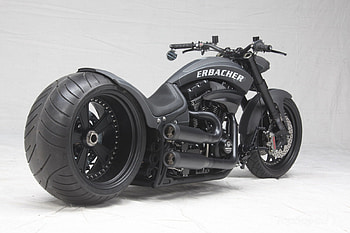 erbacher, other, motoclycle, black, nice HD wallpaper