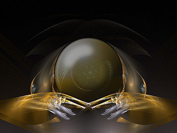 Possession, abstract, gold HD wallpaper